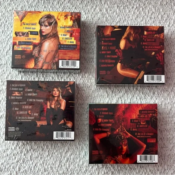 Taylor Swift The Life of a Showgirl Deluxe CDs - Picture 3 of 8